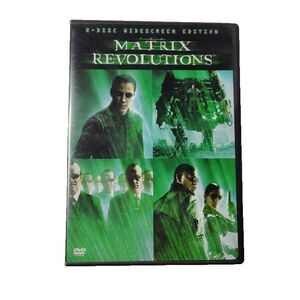 The Matrix Revolutions DVD Movie R 2004 Science Fiction Keanu Reeves